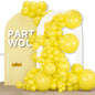 PartyWoo White Balloons 155pcs Different Sizes Pack of 18 12 10 5 Inch Matte White Latex Balloon Arch Kit Garland for Wedding Bridal Graduation Baby Shower Birthday Party Decorations White-Y13