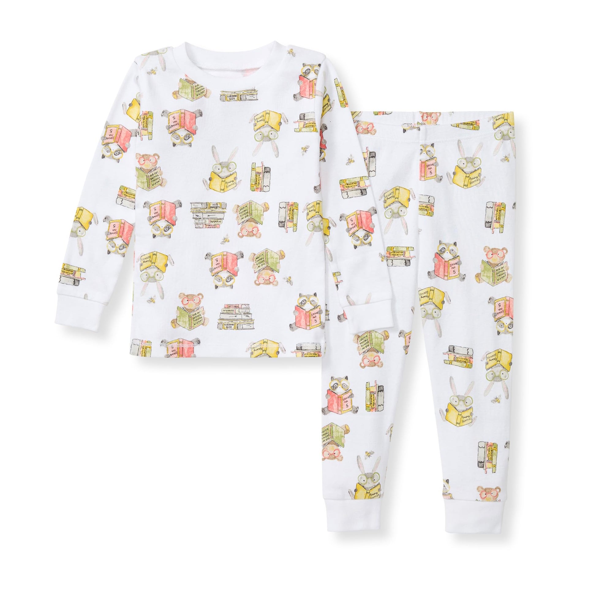 Burt's Bees Baby Organic Cotton Pajamas for Boys, 100% Cotton Pajama Set for Toddlers and Kids, Soft and Stretchable Fabric