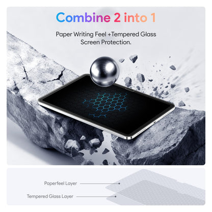 KCT 2 Pack Paperfeel Glass Screen Protector Compatible with iPad Air 13 Inch M4/M3/M2 (2026/2025/2024), Matte Surface, Tempered Glass with Bubble-Free Installation Tray