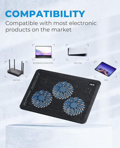 havit HV-F2056 Laptop Cooler Review: A Slim and Portable Solution