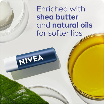 NIVEA Sun Lippenbalsam mit LSF 30 (2x4,8g) | Schützt vor Sonnenbrand, 24H Feuchtigkeit