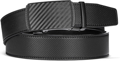 CHAOREN Mens Belt Leather Belts for Men Ratchet Belt, Customizable Fit (35mm)