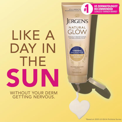 Jergens Natural Glow +Firming Self Tanner Body Lotion Review