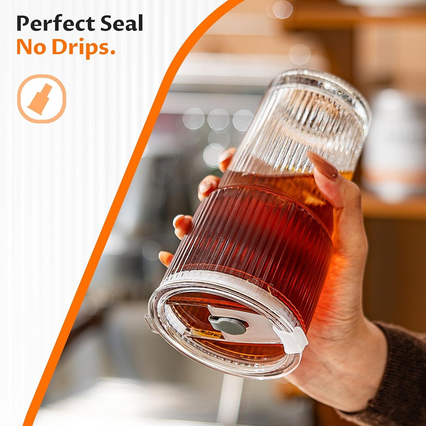VA1KENE Glass Cups with Lids and Straws: A Game-Changer for Your Daily Drink