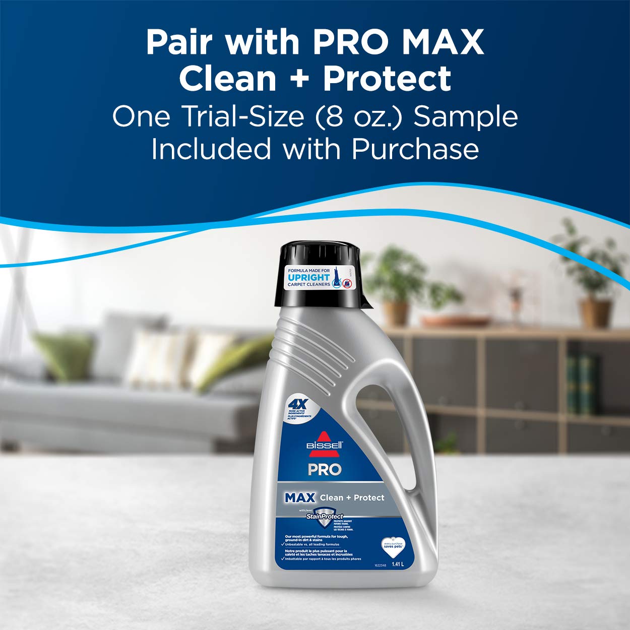 BISSELL Spotclean Professional Portable Carpet And Upholstery Deep Cleaner With Full-Sized 5.9 Amp, 5Ft Hose With 3" Tough Stain Brush, 3-In-1 Stair And Hydro-Rinse Self-Cleaning Tools, 2891B