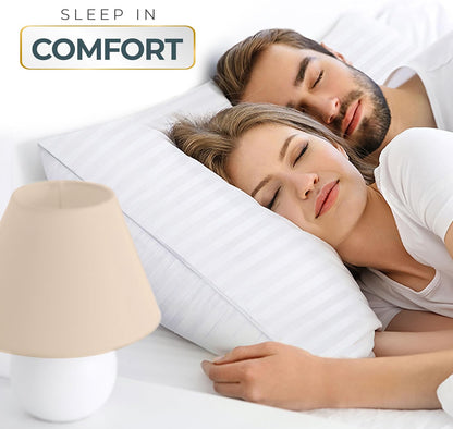 Utopia Bedding Bed Pillows for Sleeping European Size, Set of 2, Cooling Hotel Quality, for Back, Stomach or Side Sleepers