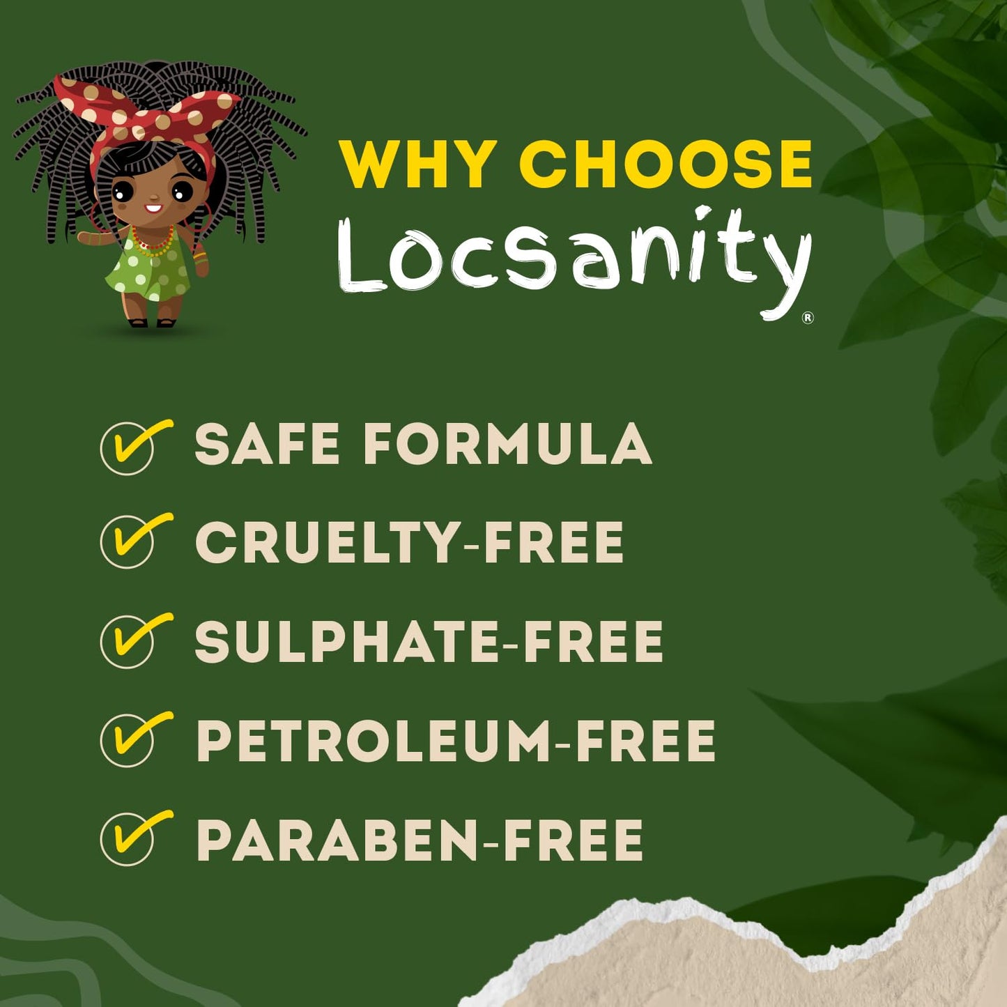 Loc Spray - Locsanity Daily Moisturizing Refreshing Spray for Dreadlocks, Locs, Sisterlocks