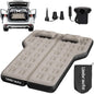 Umbrauto Car Air Mattress Backseat| Inflatable Truck Back Seat Camping Airbed for SUV Rear Seat, Blow Up Sleeping Travel Bed for Van Trunk with Pump & Pillows
