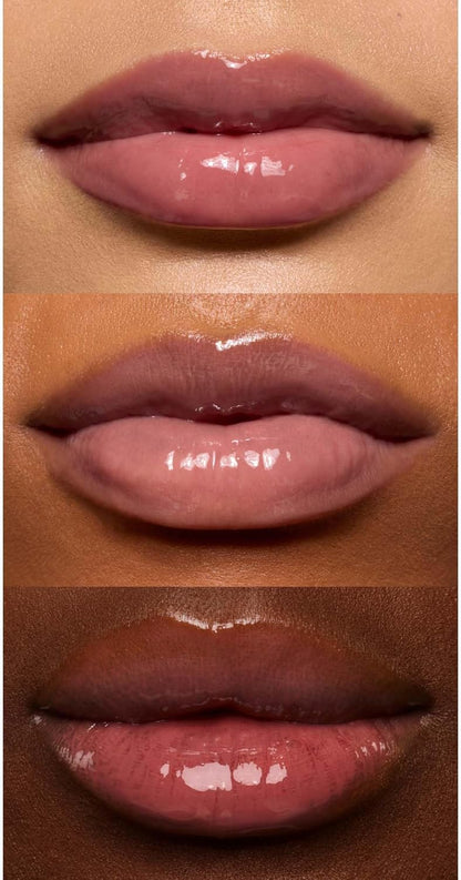 e.l.f. Glow Reviver Lip Oil, Pflegendes getöntes Lippenöl für ein hochglänzendes Finish, angereichert mit Jojobaöl, vegan & tierversuchsfrei, Rose Envy