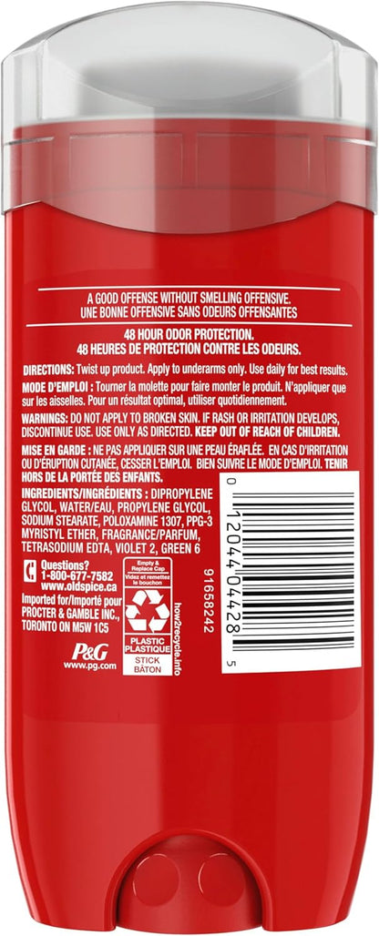 Old Spice High Endurance Deodorant für Herren, Aluminiumfrei, Pure Sport Duft, 107 g