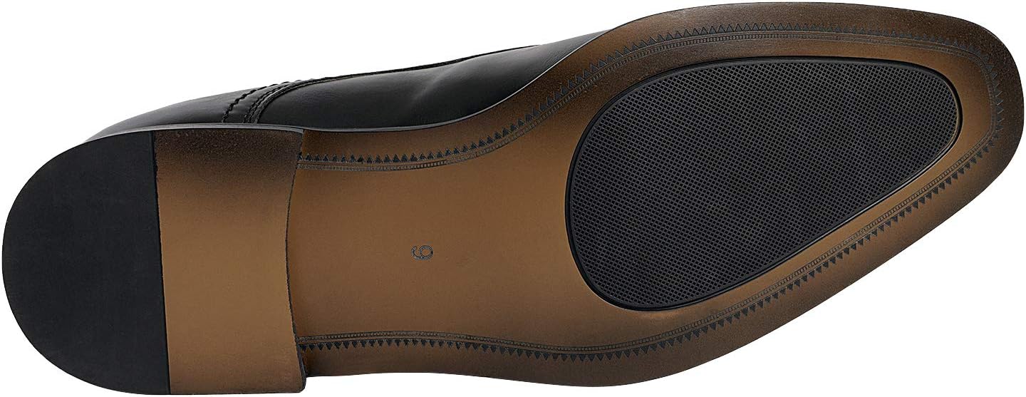 Bruno Marc Men's Dress Loafers Hutchingson Formal Monk Strap Slip-on Leather Shoes