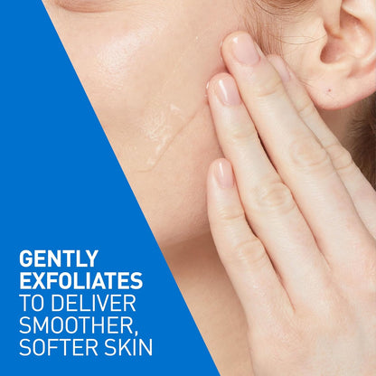 CeraVe Salicylic Acid Reinigung, Erneuerndes Peeling-Gesichtswaschmittel mit Vitamin D für normale Haut, parfümfrei, von CeraVe verifiziert, 473 ml