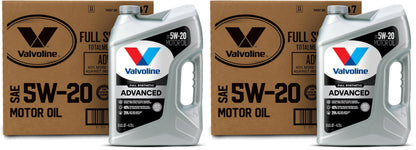 Valvoline Advanced Full Synthetic SAE 0W-20 Motor Oil 5 QT