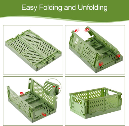 HUUSMOT 6-Pack Small Pastel Plastic Storage Baskets: A Colorful Solution for Clutter-Free Spaces