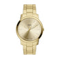 Fossil Men's Minimalist Quartz Stainless Steel Three-Hand Watch for Men