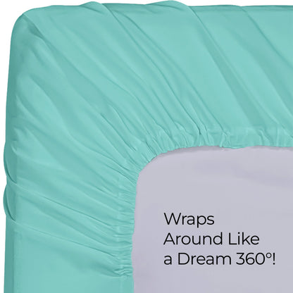 Utopia Bedding Queen Fitted Sheet - Bottom Sheet - Deep Pocket - Soft Microfiber - Shrinkage and Fade Resistant - Easy Care -1 Fitted Sheet Only (Grey)