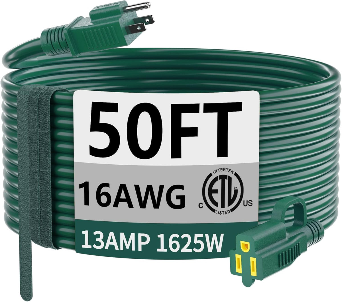 50FTGreen16AWG