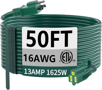 50FTGreen16AWG