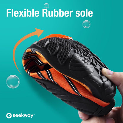 SEEKWAY Wasserschuhe Herren Damen Erwachsene Quick-Dry Badeschuhe Barfußschuhe für Strand Schwimmen Fluss Pool See Wandern Kajak Surfen