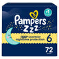 Pampers ZZZ Overnight Diapers, Size 3 (16-28 lbs), 116 Count, Nighttime Protection Disposable Baby Diaper