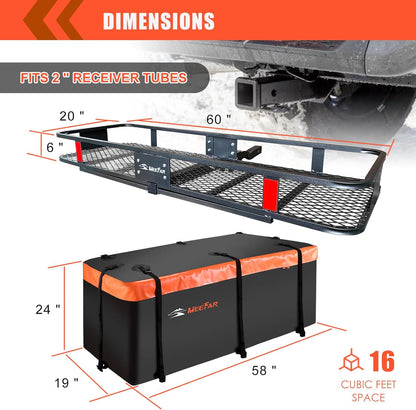 Hitch Mount Cargo Carrier Basket Review: Expand Your Vehicle's Storage