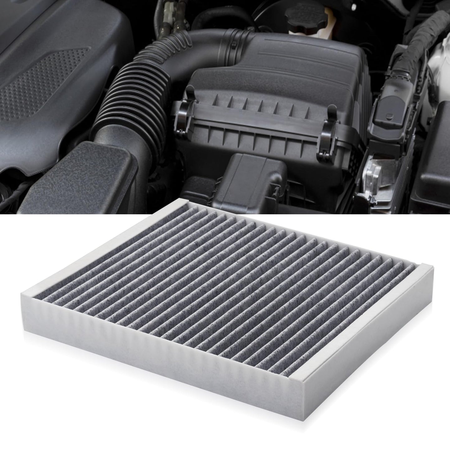 CA10262 Engine Air Filter Fit Ford Expedition/F150/F250/F350 (2007-2021) & Lincoln Navigator Replaces FA1883, 7C3Z9601A, A35642