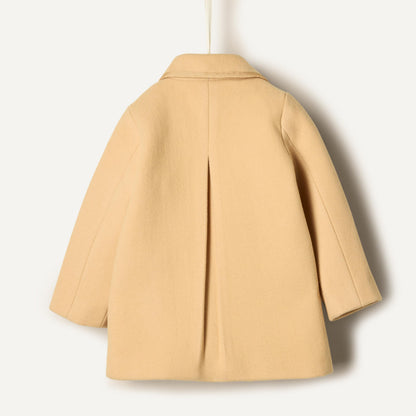 Amazon Essentials x Sofia Grainge Toddlers and Baby Girls' Wool Blend Dress Coat