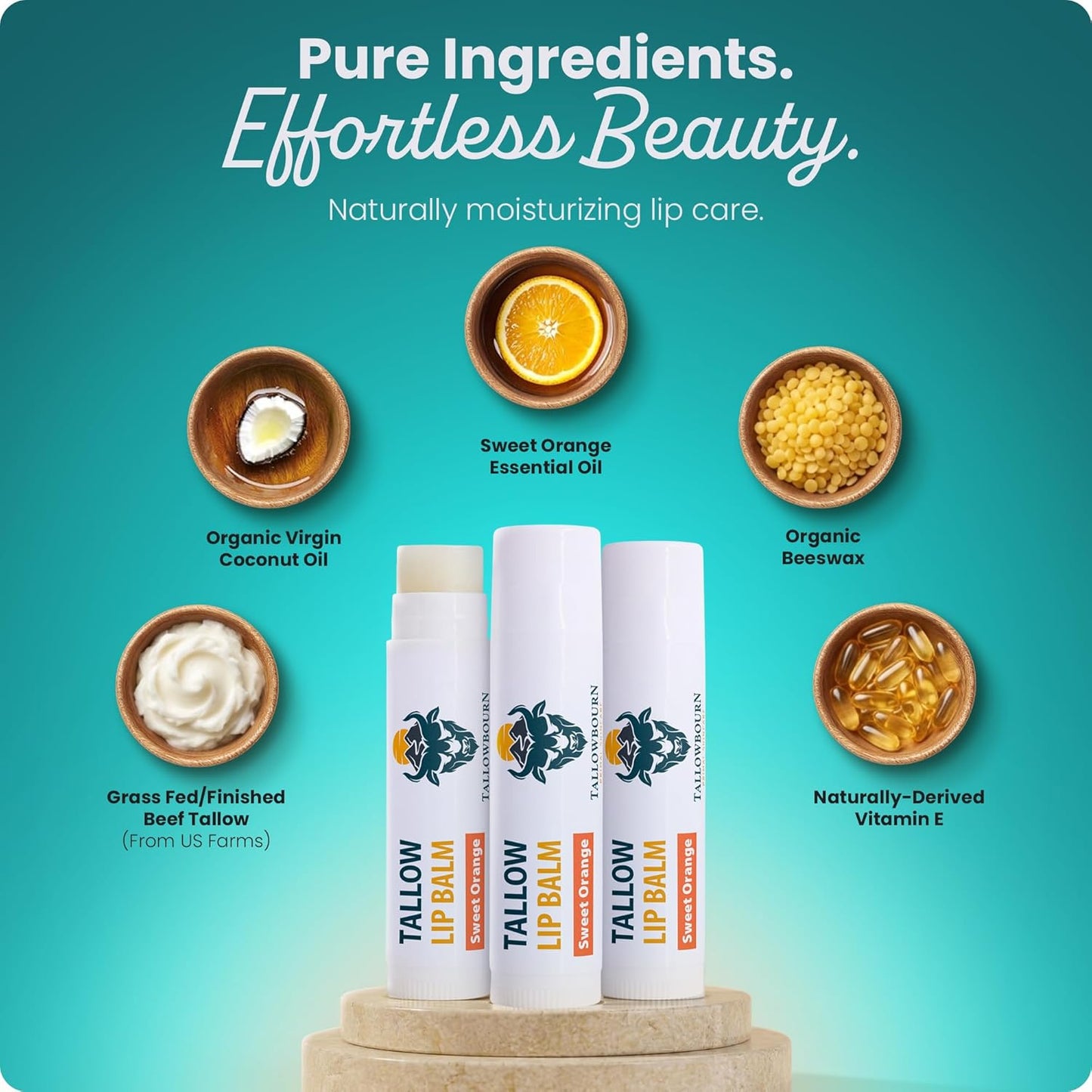 Tallowbourn Moisturizing Tallow Lip Balm: A Game-Changer for Dry, Chapped Lips