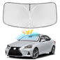 for Toyota Tacoma 2016-2023 2024 2025 2026 Sun Shade Sunshade Windshield Cover - 4 Layers Front Window Shade Custom Fit Tacoma 2Dr 4Dr Pickup Sun Visor 240T Shade Blocks UV Rays Car Accessories