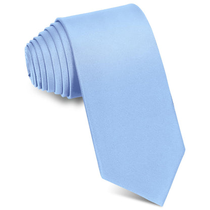 Men's Ties Solid Pure Color 3.15" (8CM) Necktie Black Ties For Men
