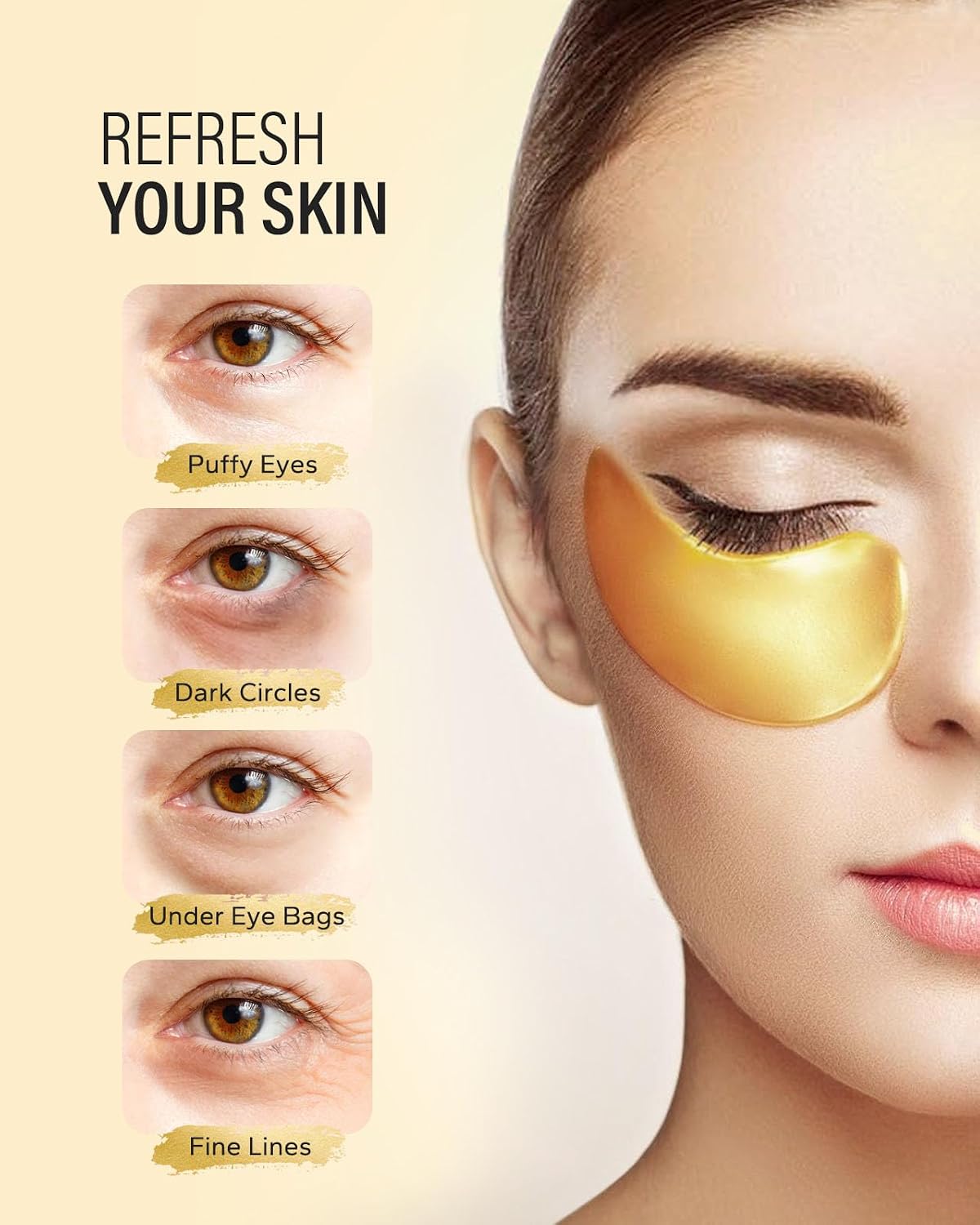 Maskiss 24k Gold Under Eye Patches: A Game-Changer for Dark Circles and Puffy Eyes?