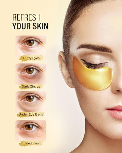 Maskiss 24k Gold Under Eye Patches: A Game-Changer for Dark Circles and Puffy Eyes?