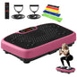 SoftGym Waver Vibration Plate Exercise Machine for Lymphatic Drainage Weight Loss,120 Speed Levels Vibrating Platform with Resistance Bands,Full-Body Workout Equipment for Muscle Activation