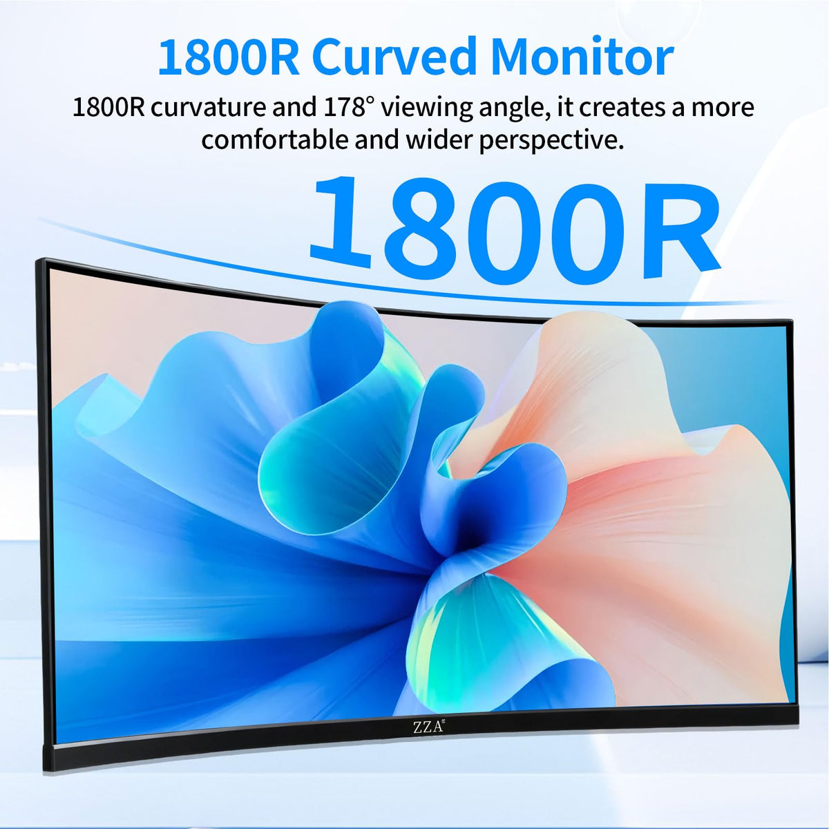 ZZA Gaming Monitor 27 Inch -34inch Curved Monitor