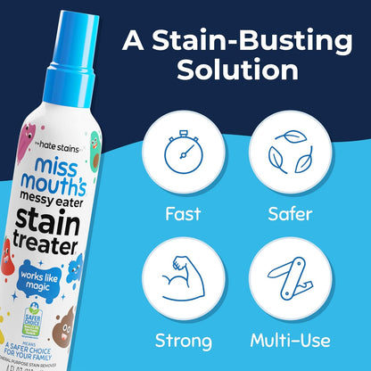 Miss Mouth's Messy Eater Stain Treater Spray: A Game-Changer for Parents and Stain-Fighters