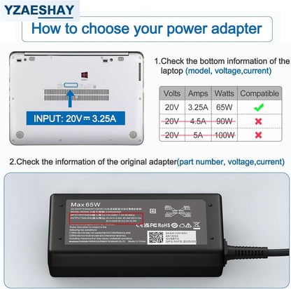 YZAESHAY 65W USB C Laptop Charger: A Reliable Power Companion