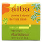 Alba Botanica Hawaiian Moisture Cream, Soothing Jasmine & Vitamin E 3 oz (Pack of 6)