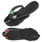 Rosoz Flip Flops for Women Men Foldable Travel Slippers Lightweight Shower Shoes Non-Slip Quick-Dry Bathroom Camp Beach Sandals