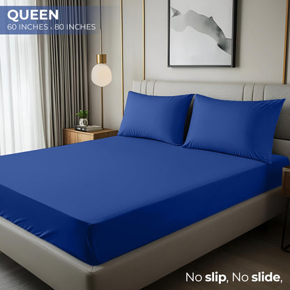 Utopia Bedding Queen Fitted Sheet - Bottom Sheet - Deep Pocket - Soft Microfiber - Shrinkage and Fade Resistant - Easy Care -1 Fitted Sheet Only (Grey)