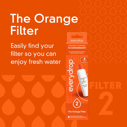Clean Drinking Water Made Easy with everydrop by Whirlpool Ice and Water Refrigerator Filter