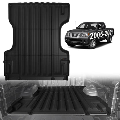TripleAliners Truck Mat Compatible with 2019-2026 Chevy Silverado 1500 / GMC Sierra 1500 6.6FT Accessories, Truck Bed Mat Heavy Duty Custom Fit All Weather Protection TPE Pickup Liner, Standard Bed