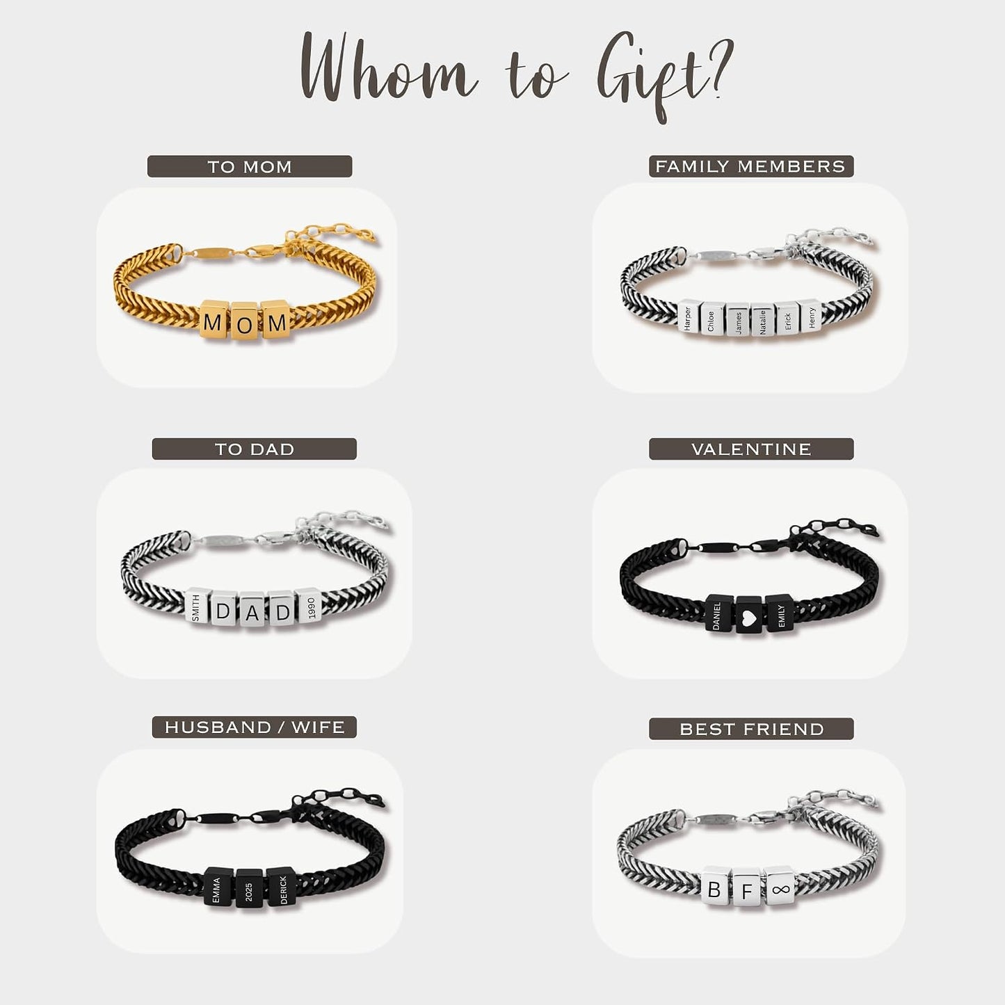 Personalized Stainless Steel Bracelet for Men - A Meaningful Gift