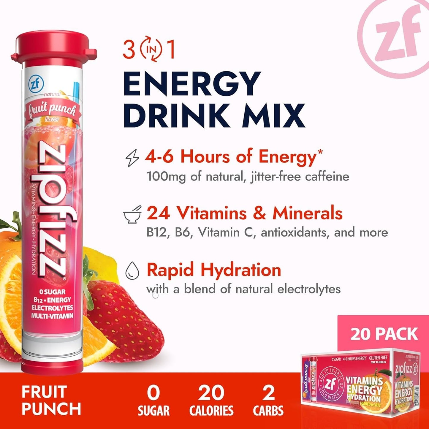 Zipfizz Daily Energy Drink Powder: A Refreshing Boost for Your Busy Life