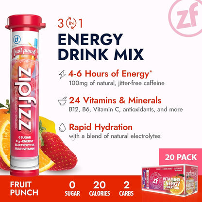 Zipfizz Daily Energy Drink Powder: A Refreshing Boost for Your Busy Life