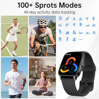 Smart Watch for Men Women, Bluetooth Call Smartwatch with AI Voice