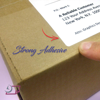 NextDayLabels - Integrated Laser Form with Label Combination (2x1 | 4 Labels | 500 Pack)