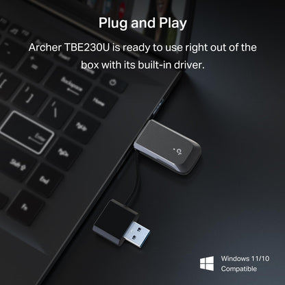 TP-Link AC1300 USB WiFi Adapter(Archer T3U)- 2.4G/5G Dual Band Wireless Network Adapter for PC Desktop, MU-MIMO WiFi Dongle, USB 3.0, Supports Windows 11, 10, 8.1, 8, 7, XP/Mac OS X 10.9-10.14