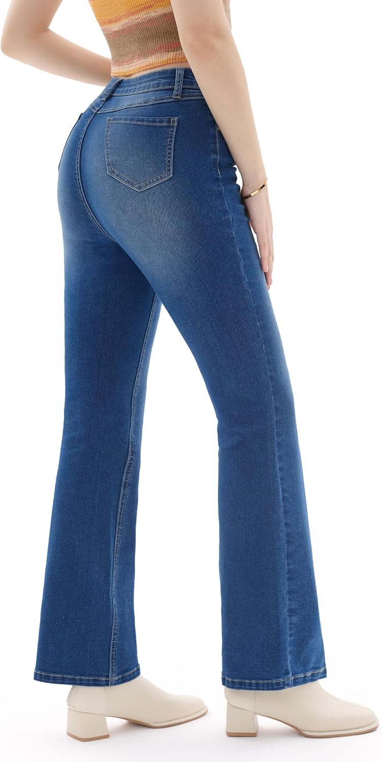 Finding the Perfect Fit: Prettyleaf Petite Women's Stretch Flare Jeans