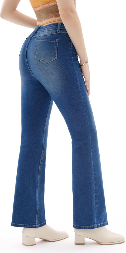 Finding the Perfect Fit: Prettyleaf Petite Women's Stretch Flare Jeans