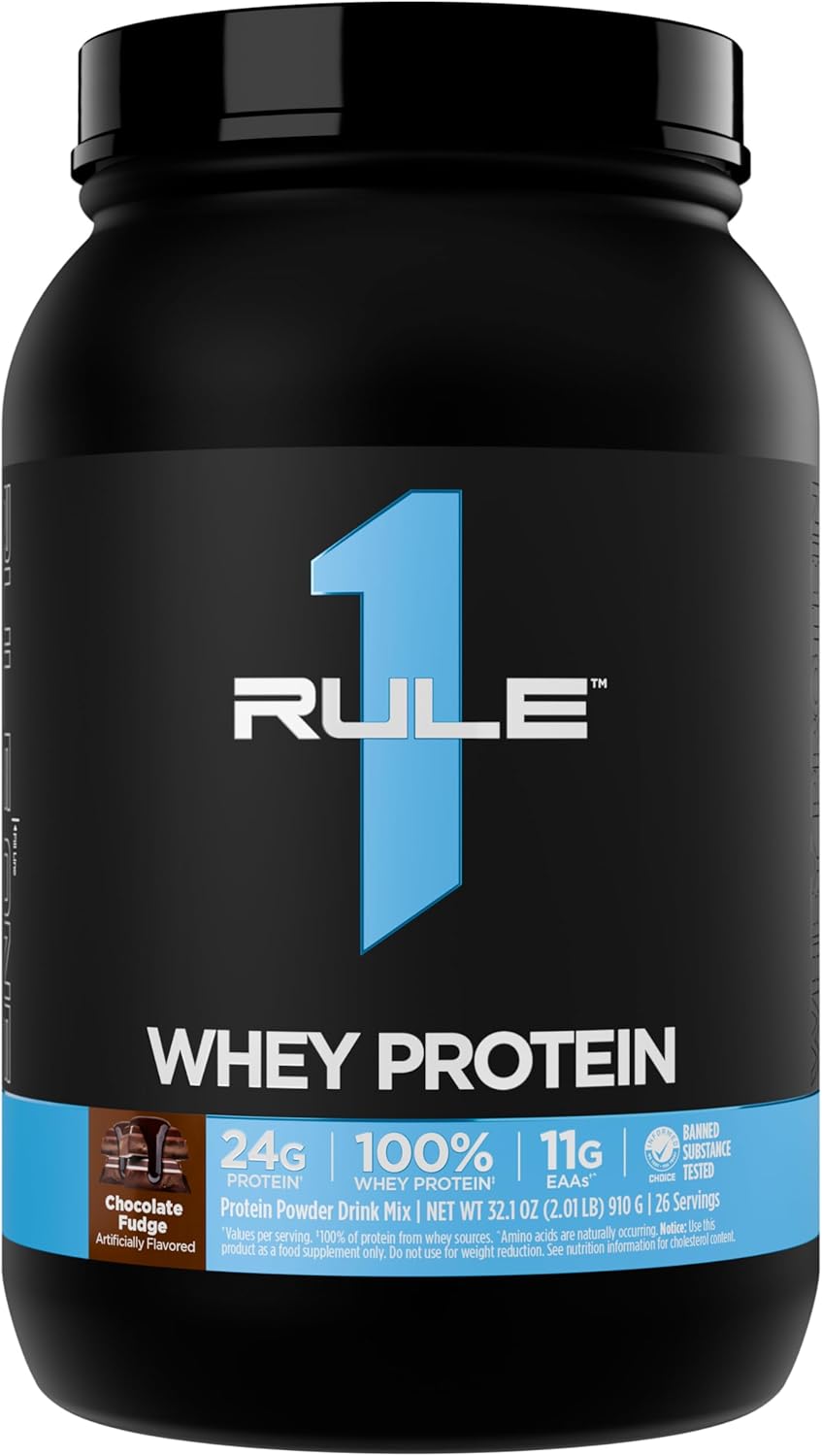 Rule1 R1 Whey Blend 68 Servings, Frozen Banana,, Frozen Banana 2.5 kilograms